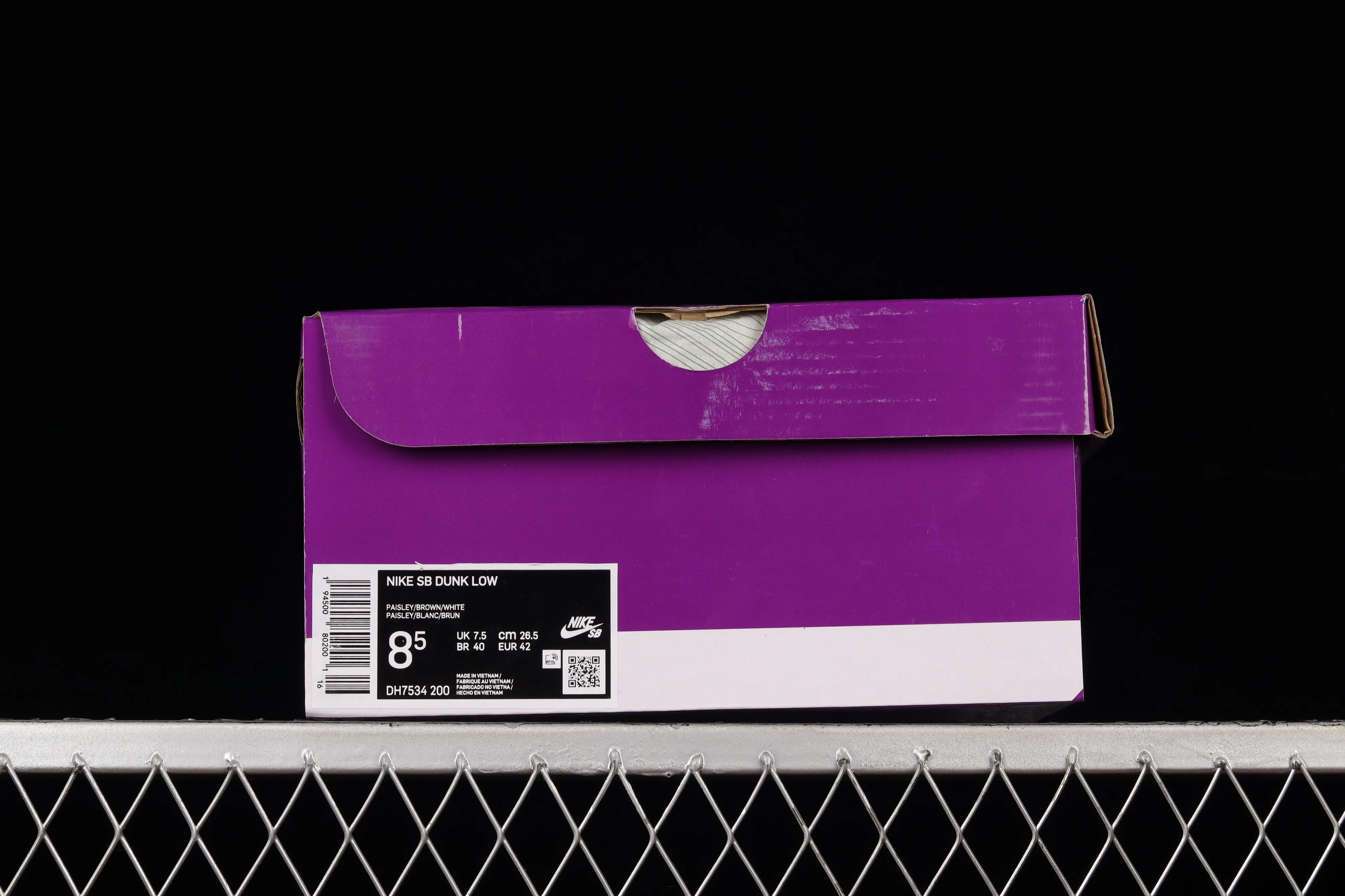 All categories Nk SB Dunk series Nk SB Dunk Low low-top sneakers F version Nk SB Dunk Low "Paisley" new cashew flower SB low-top sports and leisure sneakers DH7534-200
